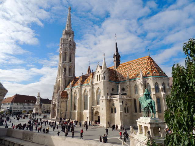 Matthias Church Buda Castle by Fishermans Bastion