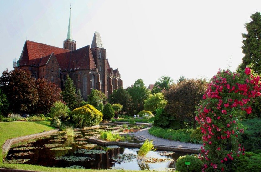 Botanical gardens Wroclaw
