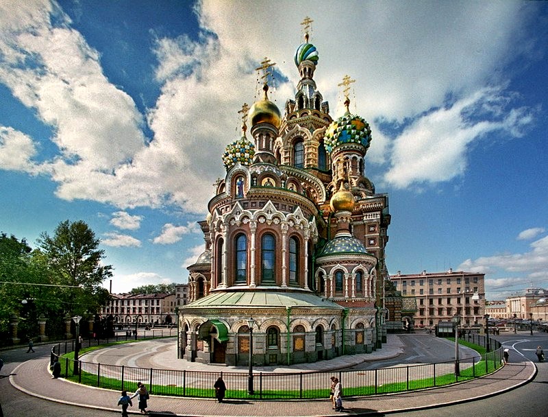 church of our savior on the spilled blood in st petersburg