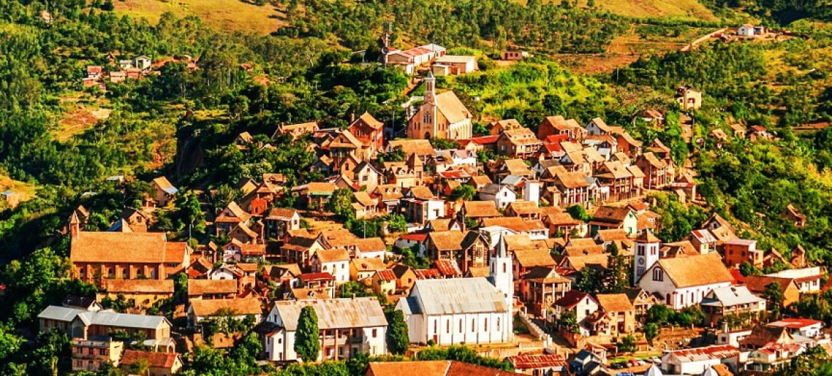 Fianarantsoa Highlands of Madagascar