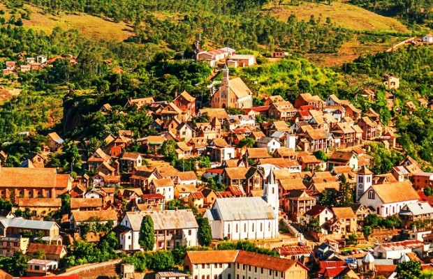 Fianarantsoa Highlands of Madagascar